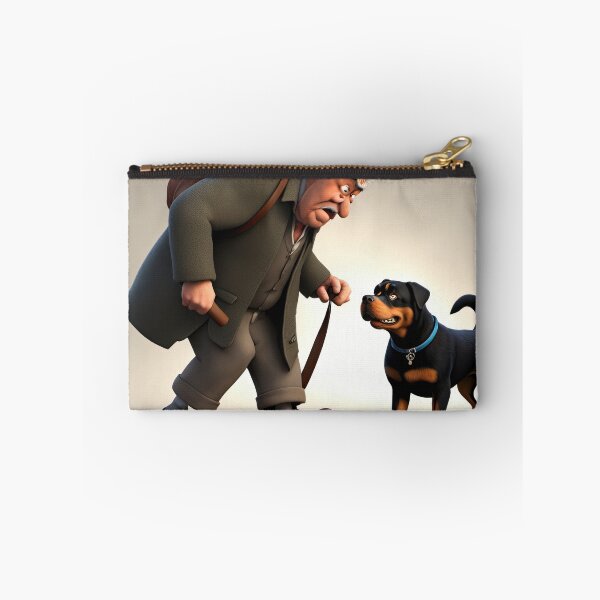 Item preview, Old Man dog walking designed and sold by Colin Bentham.