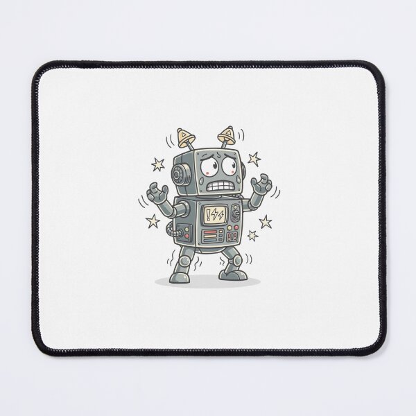 Item preview, Nervous Robot Pocket Creatures Quirky Animal  designed and sold by Panom Suavichien.