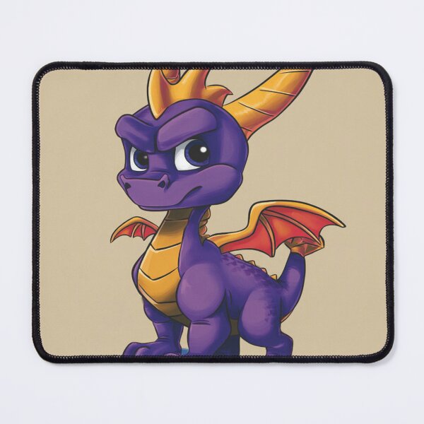 Item preview, Chibi Spyro the Dragon – Cute Purple Dragon Fan Art designed and sold by MyChibiArts.