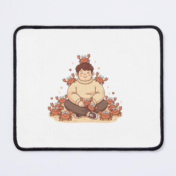 Item preview, Meditating Person With Bugs Pocket Creatures Whimsical designed and sold by Panom Suavichien.