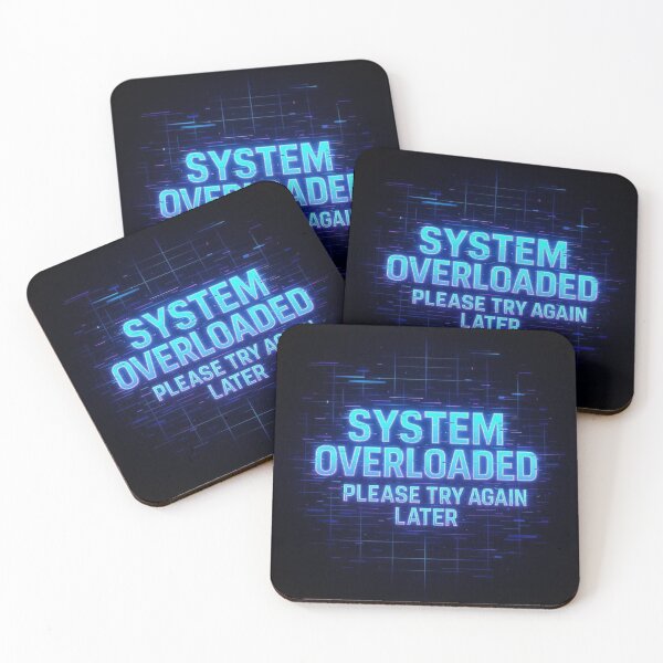 Item preview, System Overloaded - Neon Glitch Cyberpunk Art designed and sold by Oda.