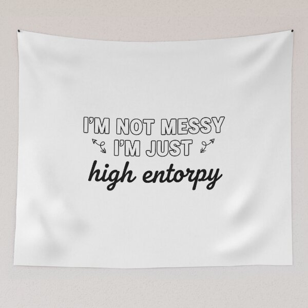 Item preview, I am not messy designed and sold by Brainy_Prints.