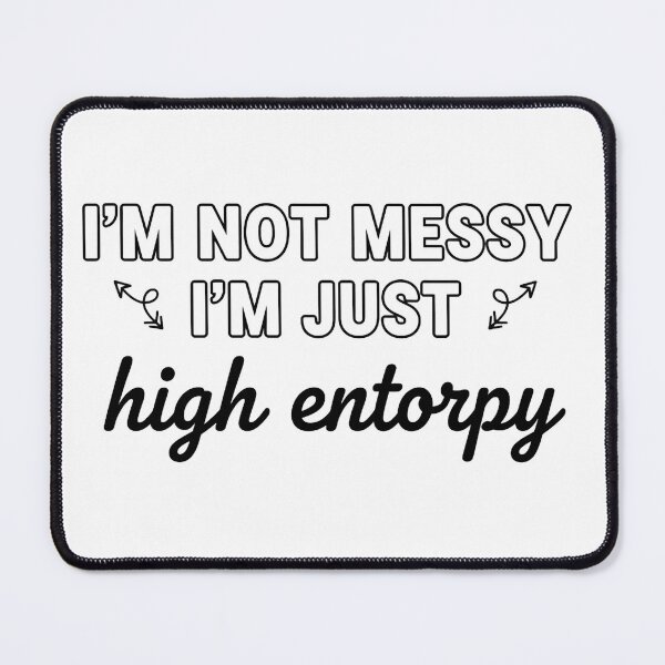 Item preview, I am not messy designed and sold by Brainy_Prints.
