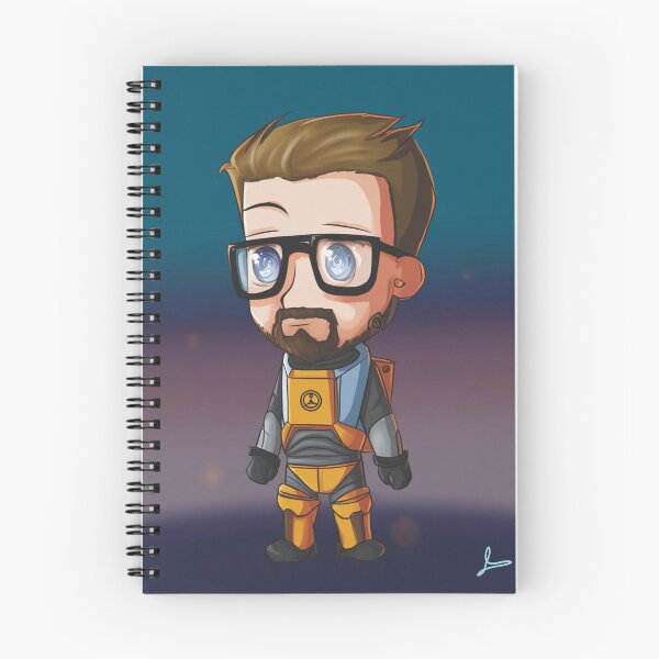 Item preview, Chibi Gordon Freeman – Cute Silent Scientist Hero Fan Art designed and sold by MyChibiArts.