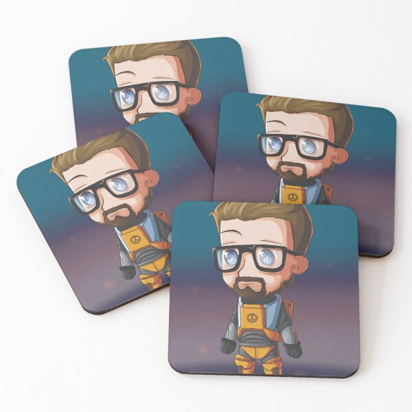 Item preview, Chibi Gordon Freeman – Cute Silent Scientist Hero Fan Art designed and sold by MyChibiArts.