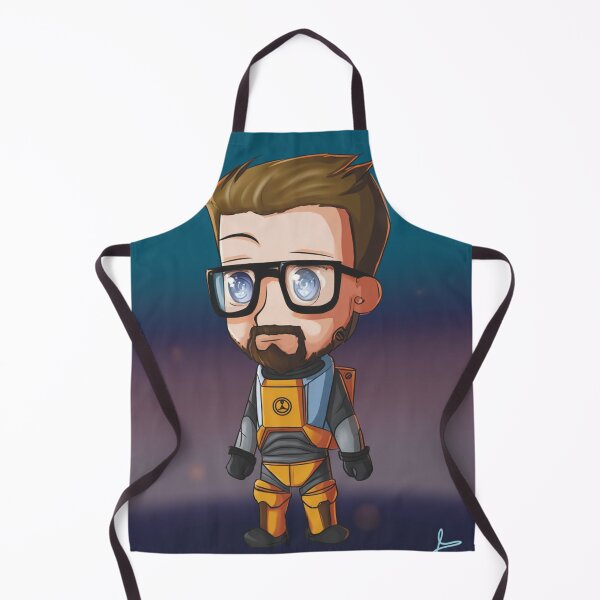 Item preview, Chibi Gordon Freeman – Cute Silent Scientist Hero Fan Art designed and sold by MyChibiArts.