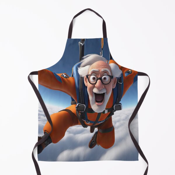 Item preview, Old Man skydiving designed and sold by Colin Bentham.
