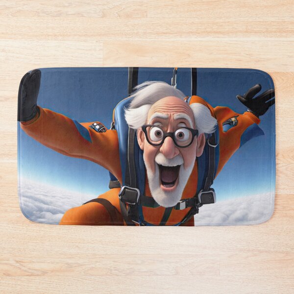 Item preview, Old Man skydiving designed and sold by Colin Bentham.