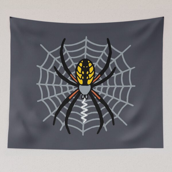 Item preview, Garden Spider and Web Graphic, Arachnid Art designed and sold by donwillisjrart.