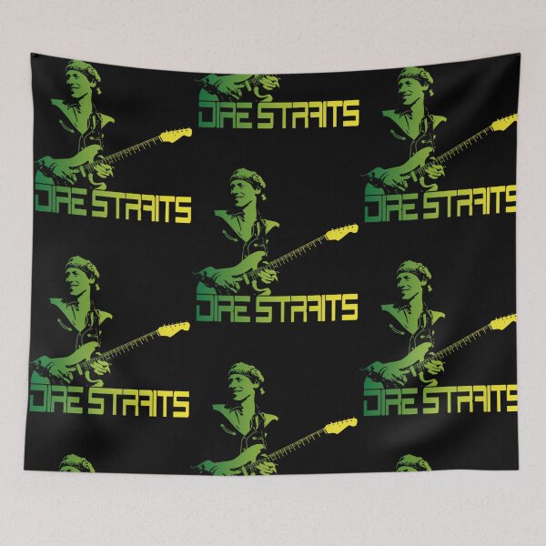 Item preview, Dire Straits Rock Band Watercolor Art And Designs designed and sold by manonagy25.