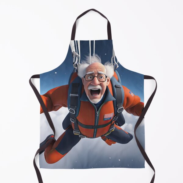 Item preview, Old Man skydiving designed and sold by Colin Bentham.