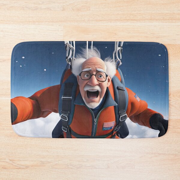Item preview, Old Man skydiving designed and sold by Colin Bentham.