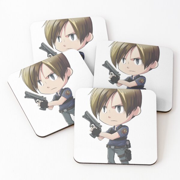 Item preview, Chibi Leon S. Kennedy – Cute Survival Horror Hero Fan Art designed and sold by MyChibiArts.