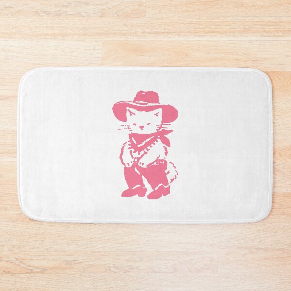 Item preview, Pink Cowboy Cat Cute Western Kawaii Design designed and sold by trajeado14.