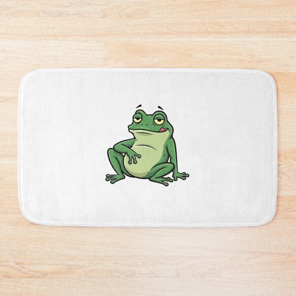 Item preview, Smug Funny Frog Meme Cartoon | Unbothered Sarcastic Frog designed and sold by MMK1SHOP.