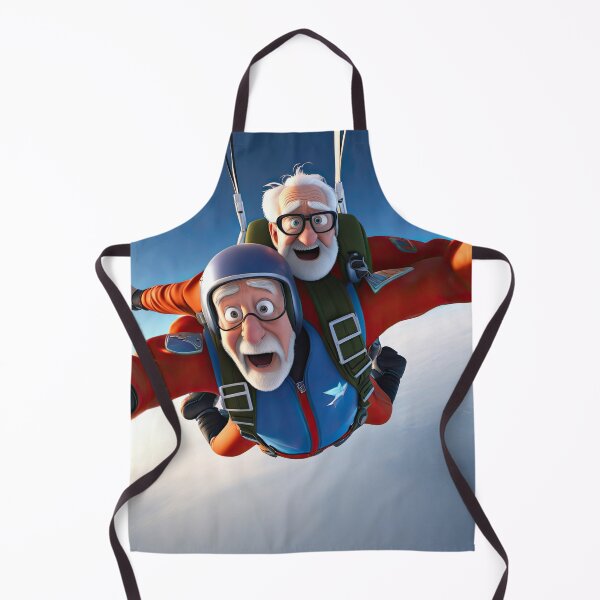 Item preview, Old Man skydiving designed and sold by Colin Bentham.