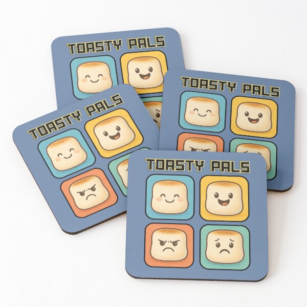 Item preview, Emotional Toastage designed and sold by Wobble Studio.