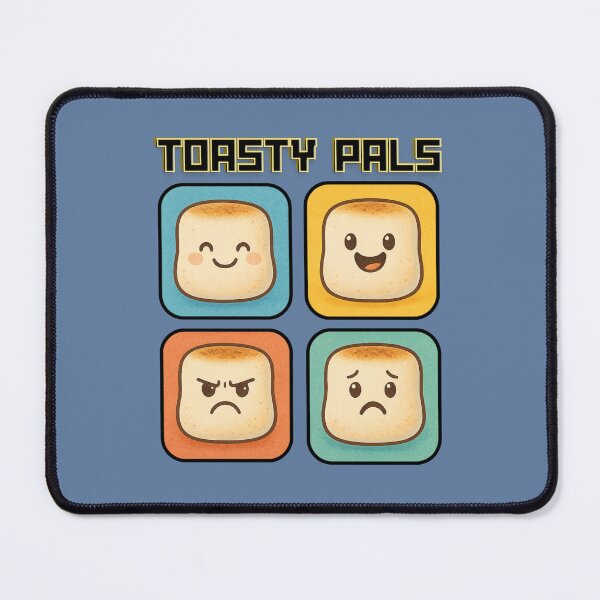 Item preview, Emotional Toastage designed and sold by Wobble Studio.