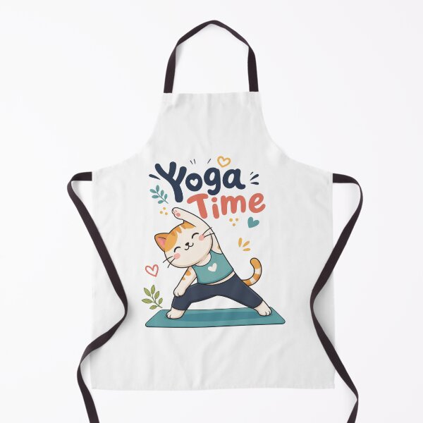 Item preview, Cat Yoga Time designed and sold by Newthingzy.