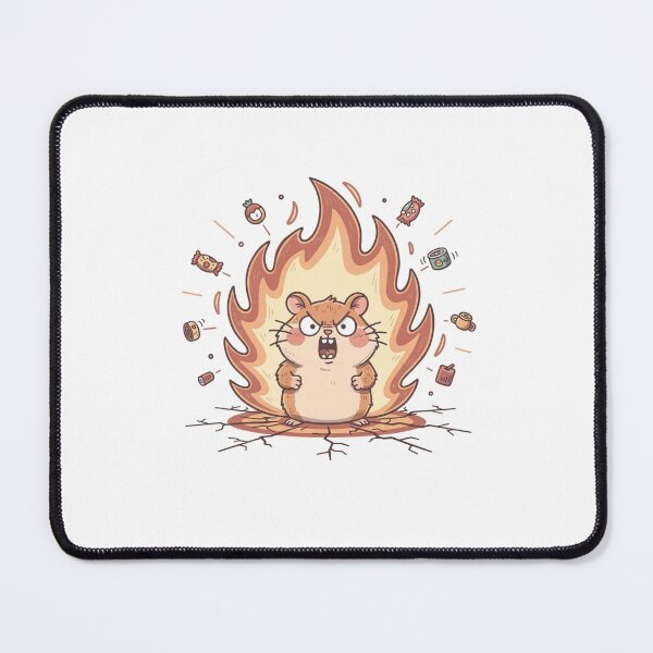 Item preview, Hamster On Fire Pocket Creatures Funny Animal designed and sold by Panom Suavichien.