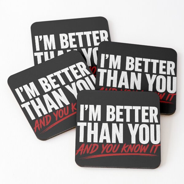 Item preview, MJF I'M BETTER THAN YOU AND YOU KNOW IT designed and sold by WeLoveWrestling.