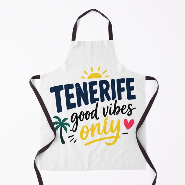 Item preview, Tenerife Spain Sticker – 'Good Vibes Only' Travel Quotes Sticker designed and sold by Olivra.