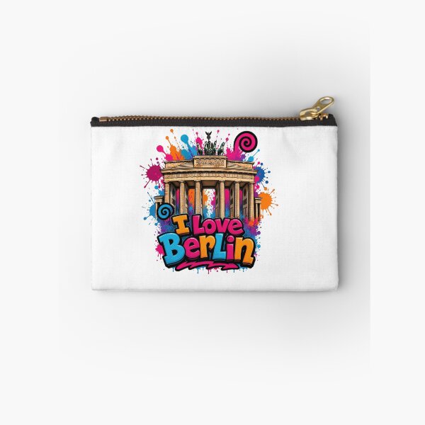 Item preview, Brandenburg Gate Berlin – Colorful Graffiti T-Shirt Design Germany Landmark designed and sold by Earth Celebration Designs.