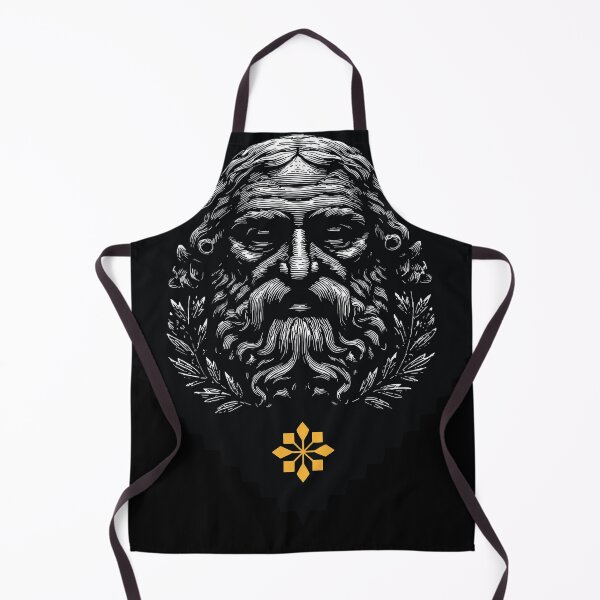 Item preview, Great dark god philosopher with golden symbol. Black and gold 127sm designed and sold by 127sm.