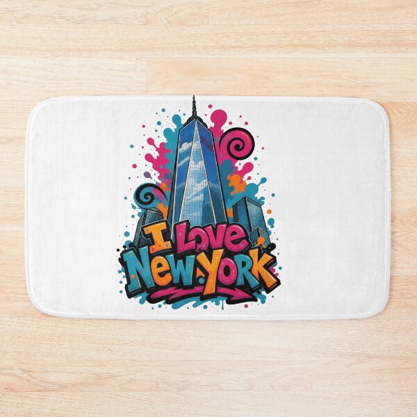 Item preview, One World Trade Center New York – Colorful Graffiti T-Shirt Design designed and sold by Earth Celebration Designs.