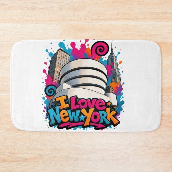 Item preview, Guggenheim New York – Colorful Graffiti T-Shirt Design NYC Art designed and sold by Earth Celebration Designs.