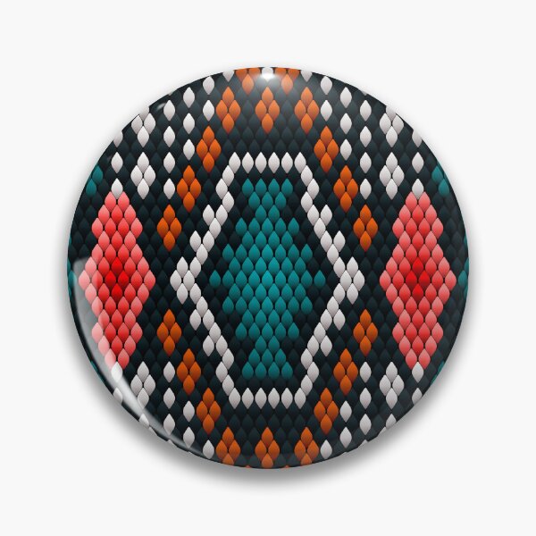 Item preview, Ethnic Geometric Pattern North South America  Modern Tribal Art designed and sold by Ihor Ivanov.