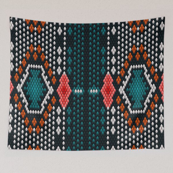 Item preview, Ethnic Geometric Pattern North South America  Modern Tribal Art designed and sold by Ihor Ivanov.