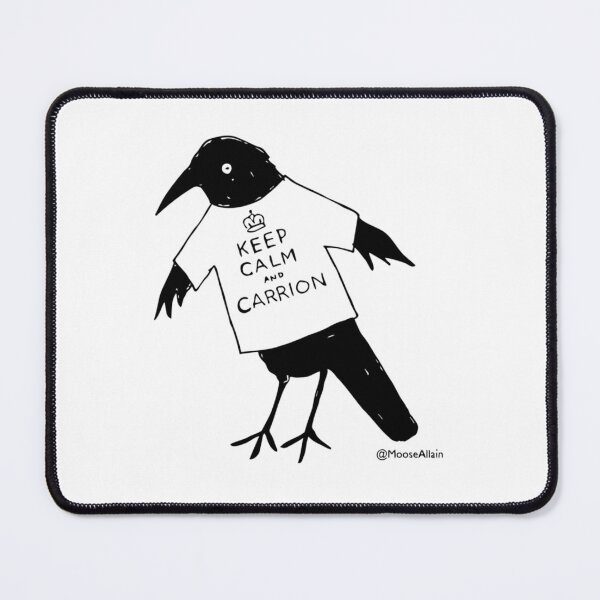 Item preview, Keep Calm And Carrion designed and sold by ⭐ NABIL SATRI ⭐.