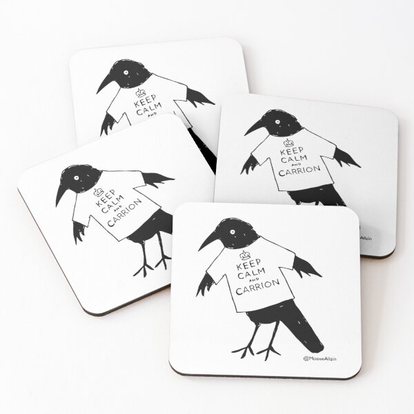 Item preview, Keep Calm And Carrion designed and sold by ⭐ NABIL SATRI ⭐.