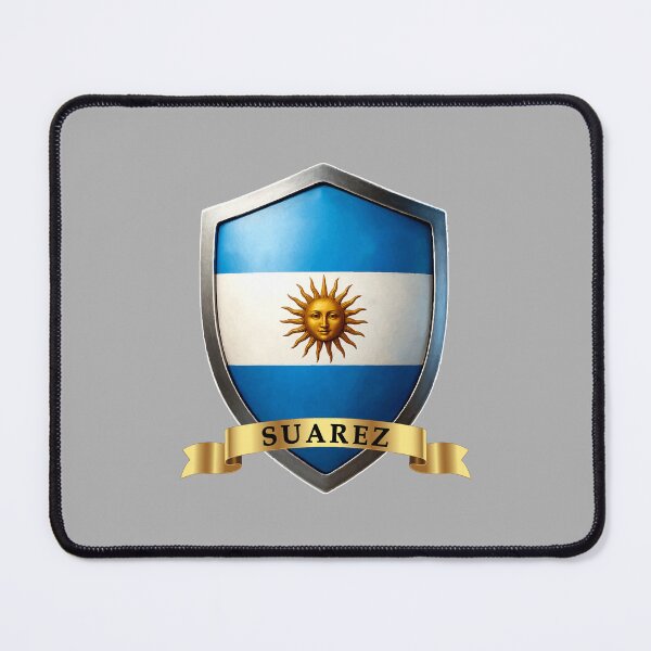 Item preview, Suarez Argentina Pride Shield designed and sold by Highlandkings.