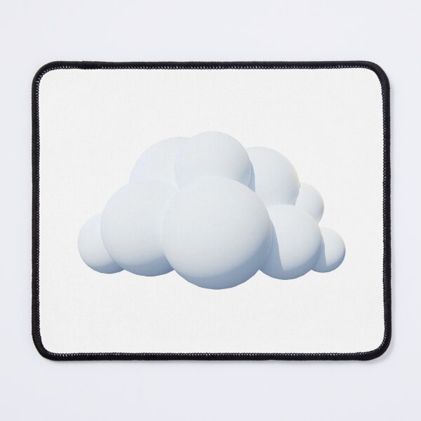 Item preview, Minimalist Soft 3D White Cloud designed and sold by ValeryFlame.