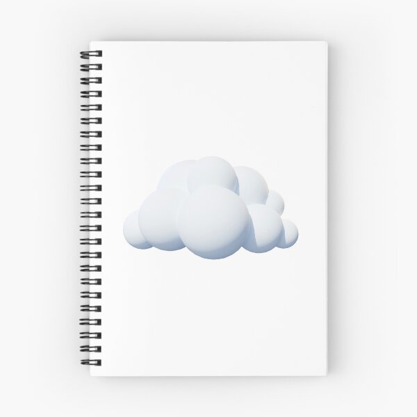 Item preview, Minimalist Soft 3D White Cloud designed and sold by ValeryFlame.