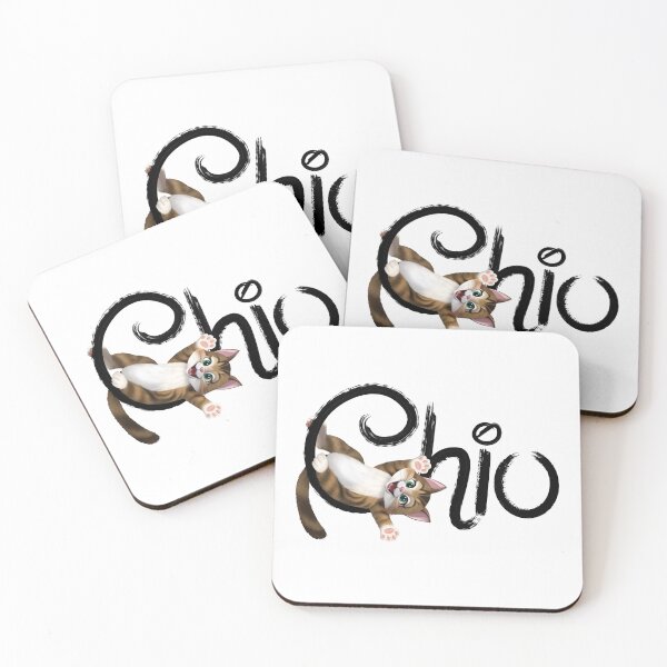 Item preview, Chio Playful Kitten Logo - Cute Cat Design designed and sold by CCWorkfloor.