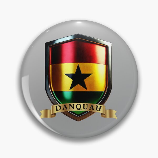 Item preview, Danquah Ghana Heritage Emblem Shield designed and sold by Highlandkings.