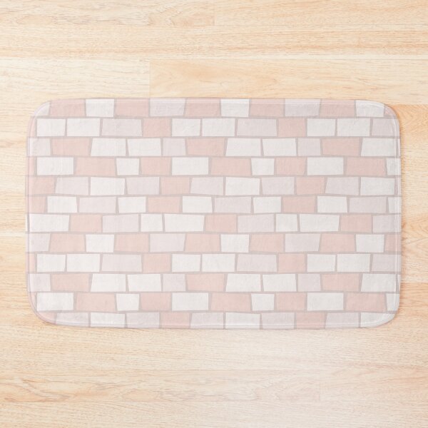 Item preview, Soft Pastel Brick Pattern - Minimal Seamless Wall Texture Design designed and sold by Zaya_art.