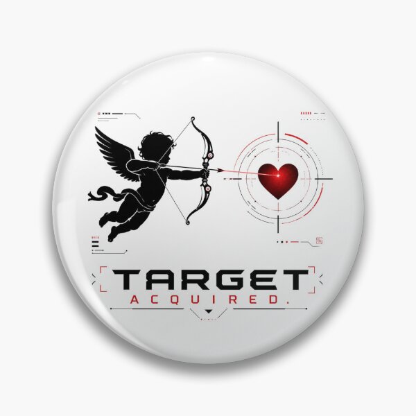 Item preview, Target Acquired Cupid – Futuristic Sniper Valentine Sci-Fi Love designed and sold by the-dovlat.