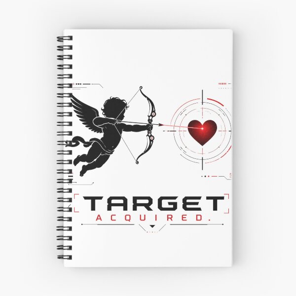 Item preview, Target Acquired Cupid – Futuristic Sniper Valentine Sci-Fi Love designed and sold by the-dovlat.