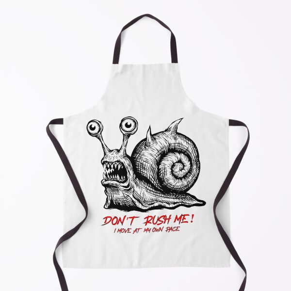 Item preview, Don't Rush Me - I move at my own pace - evil snail designed and sold by R-A Designs.