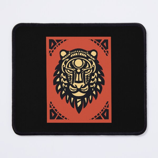 Item preview, Tribal african shaman tiger. Red and black 127sm designed and sold by 127sm.