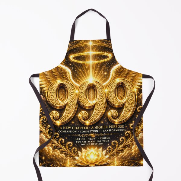 Item preview, Golden Angel Number 999 Completion Transformation Light designed and sold by HiteshArt111.
