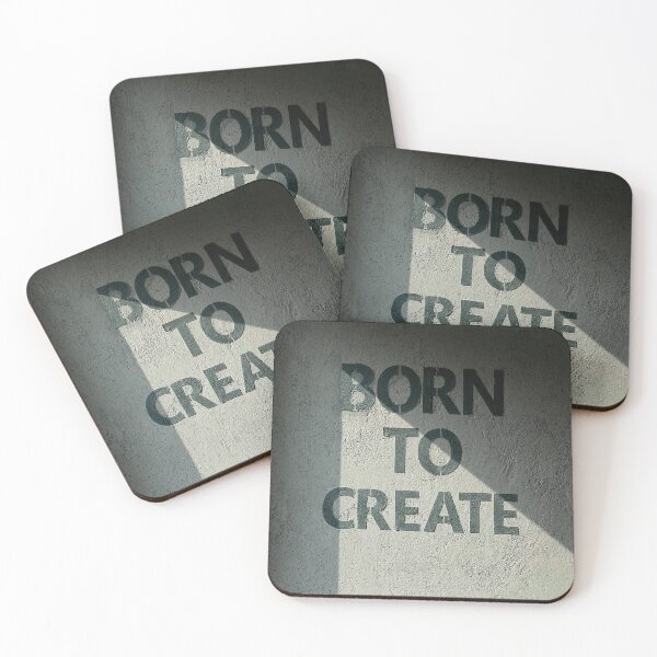 Item preview, Born To Create — Bold Motivational Art Print designed and sold by GRITMOOD.