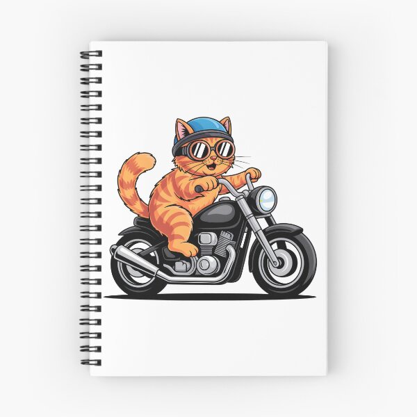 Item preview, Cat motorcycle designed and sold by Conrad-Geordz.