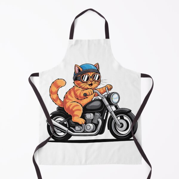 Item preview, Cat motorcycle designed and sold by Conrad-Geordz.