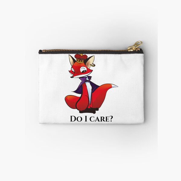 Item preview, Fox King Do I care? designed and sold by Konopikyu.