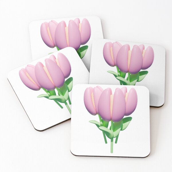 Item preview, Stylized 3D Pink Tulip Flowers designed and sold by ValeryFlame.
